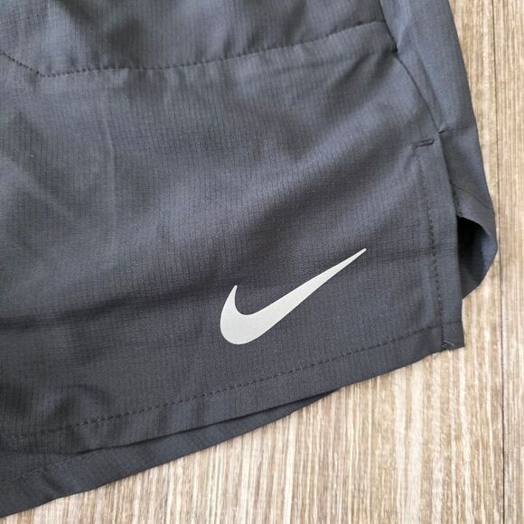 Nike Stride 7" 2-in1 Running Shorts Lined Black Grey Men's Large L CJ5471-010 - Picture 2 of 8